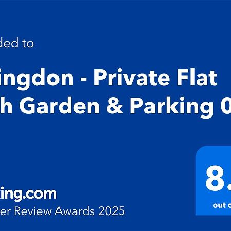 Abingdon - Private Flat With Garden & Parking 06公寓 外观 照片