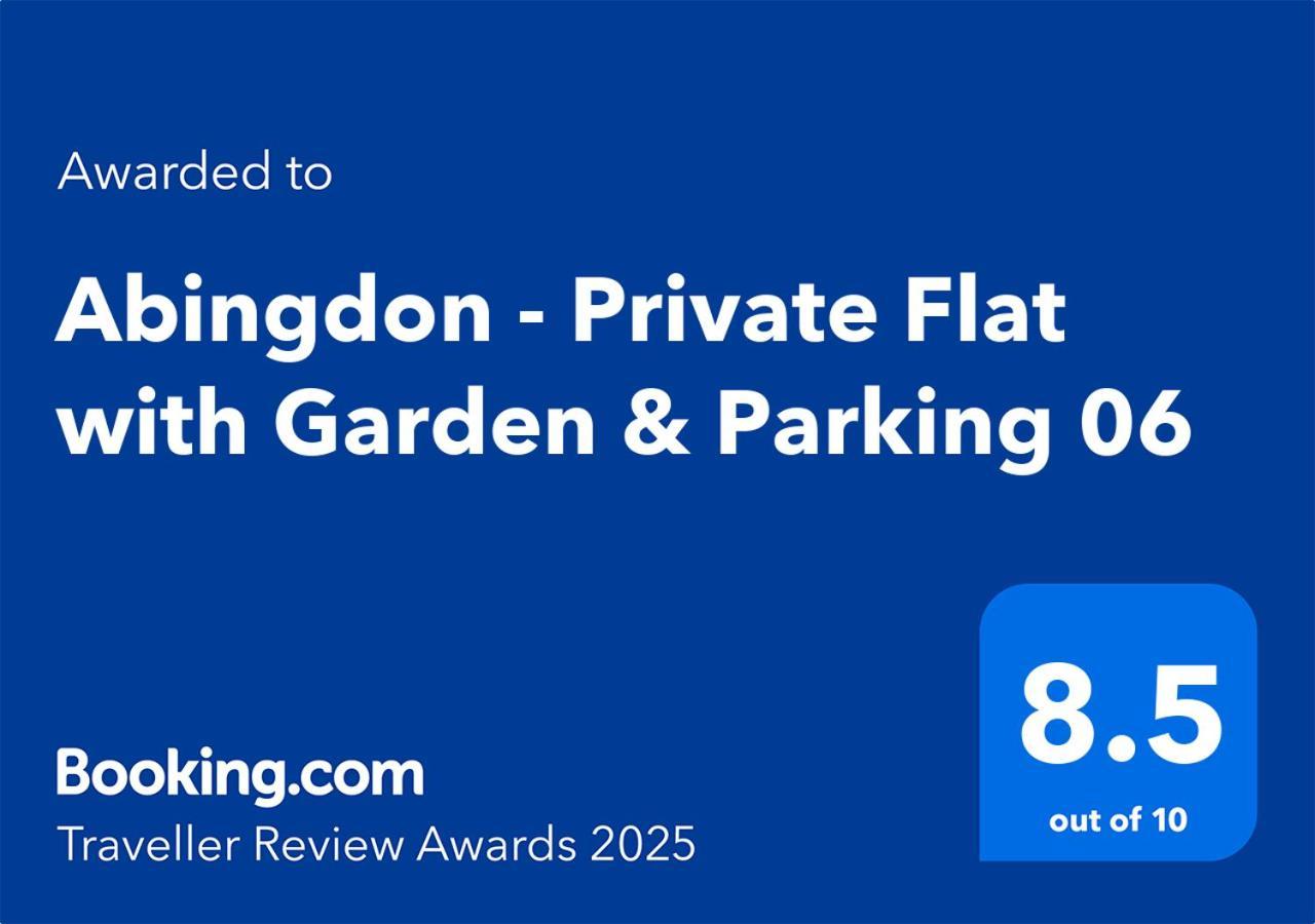 Abingdon - Private Flat With Garden & Parking 06公寓 外观 照片
